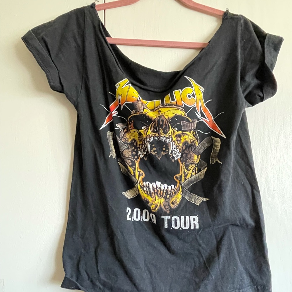 VTG METALLICA BAND TEE TOUR SHIRT